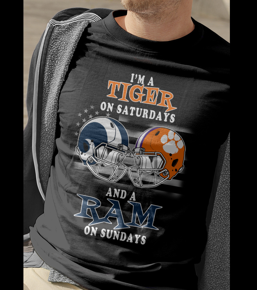 I'm A Tiger On Saturdays And A Ram On Sundays T-Shirt