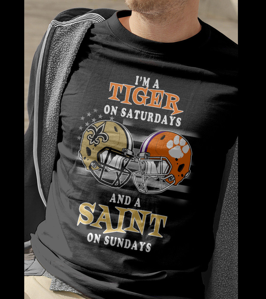 I'm A Tiger On Saturdays And A Saint On Sundays T-Shirt