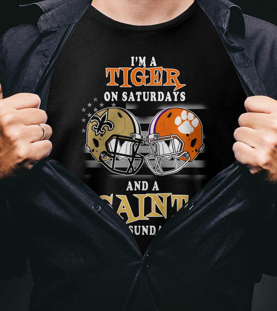 I'm A Tiger On Saturdays And A Saint On Sundays T-Shirt