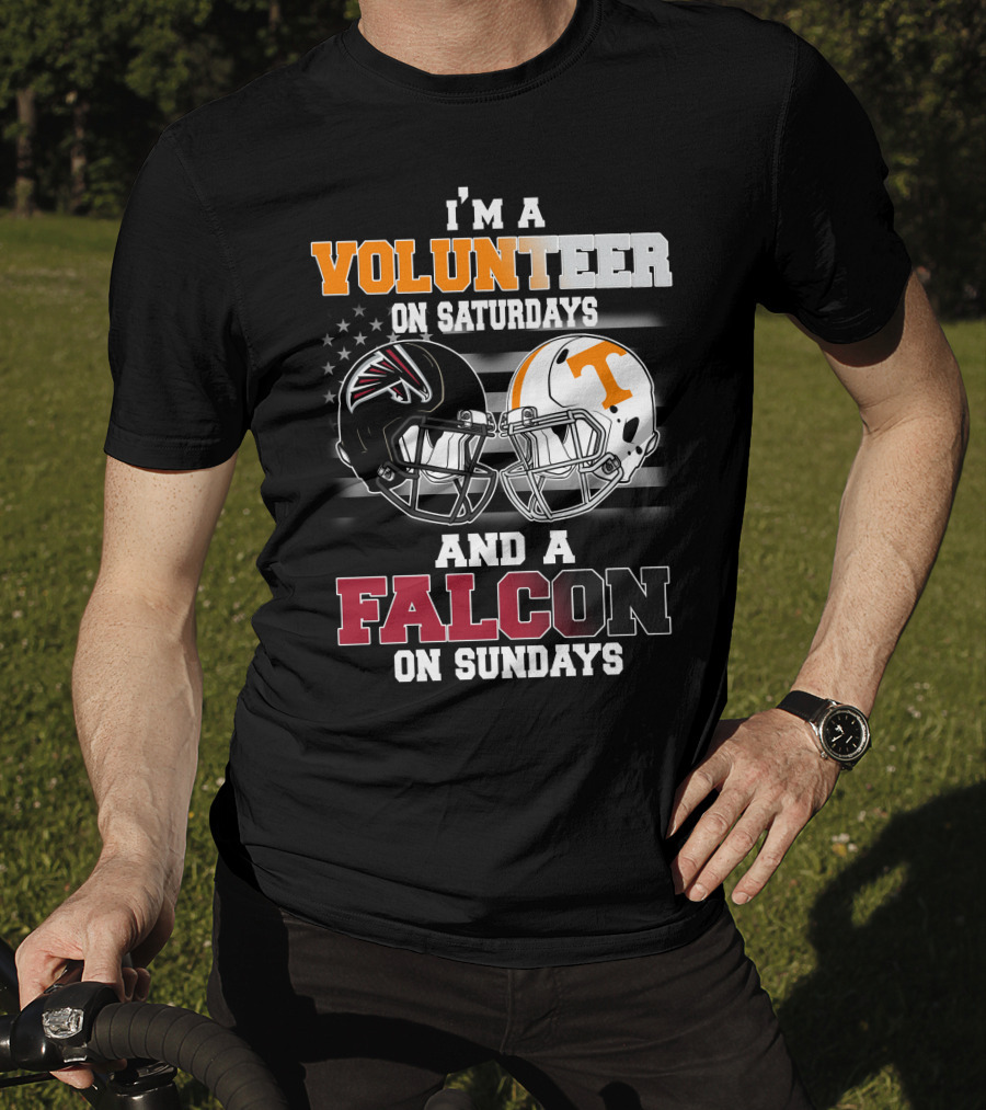 I'm A Volunteer On Saturdays And A Falcon On Sundays T-Shirt