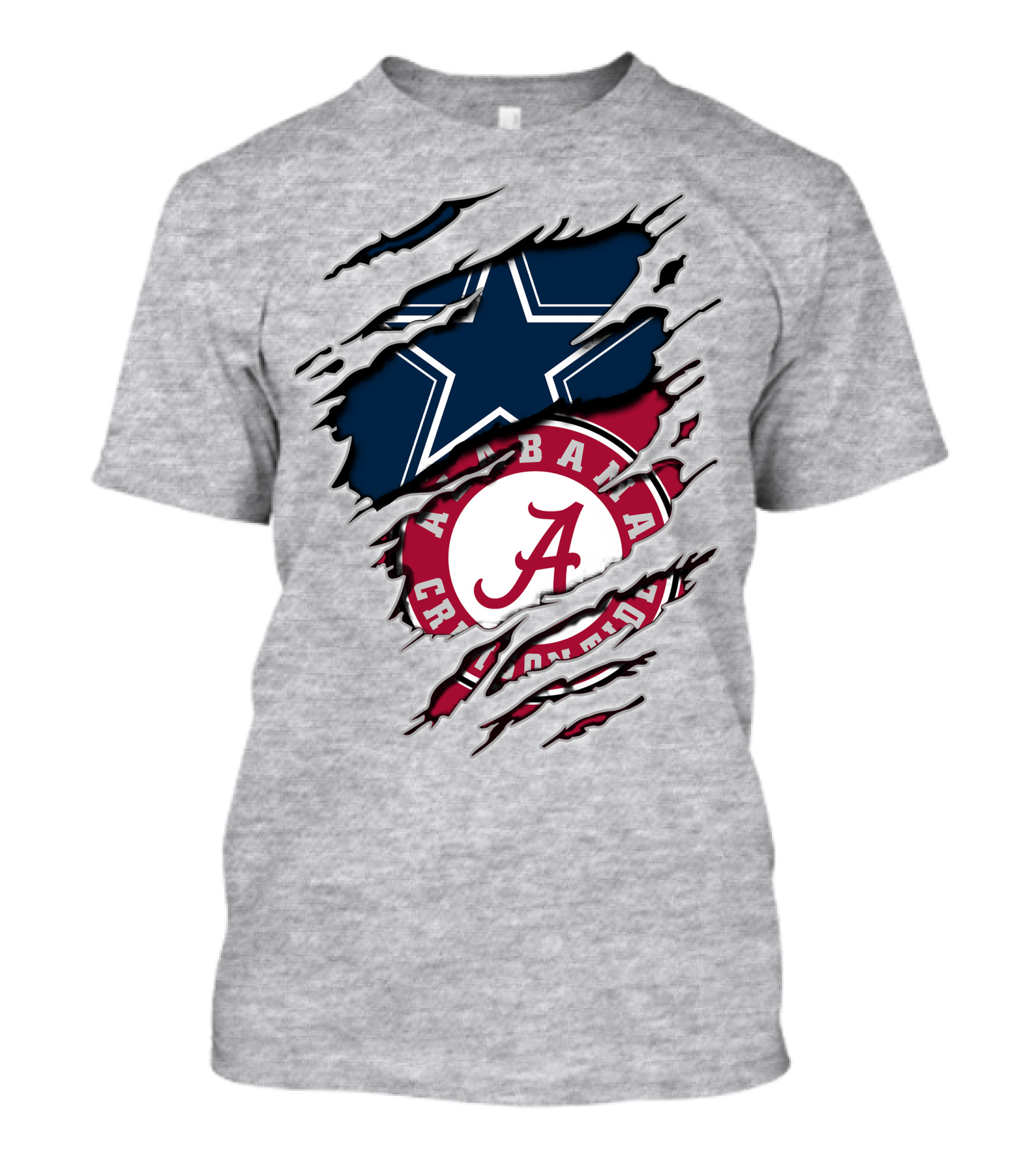 Alabama Cowboys Rip Through Crimson Tide Star T-Shirt