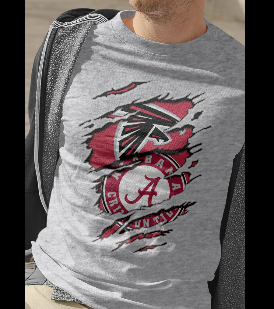 Falcons Alabama Crimson Tide Fan T-Shirt