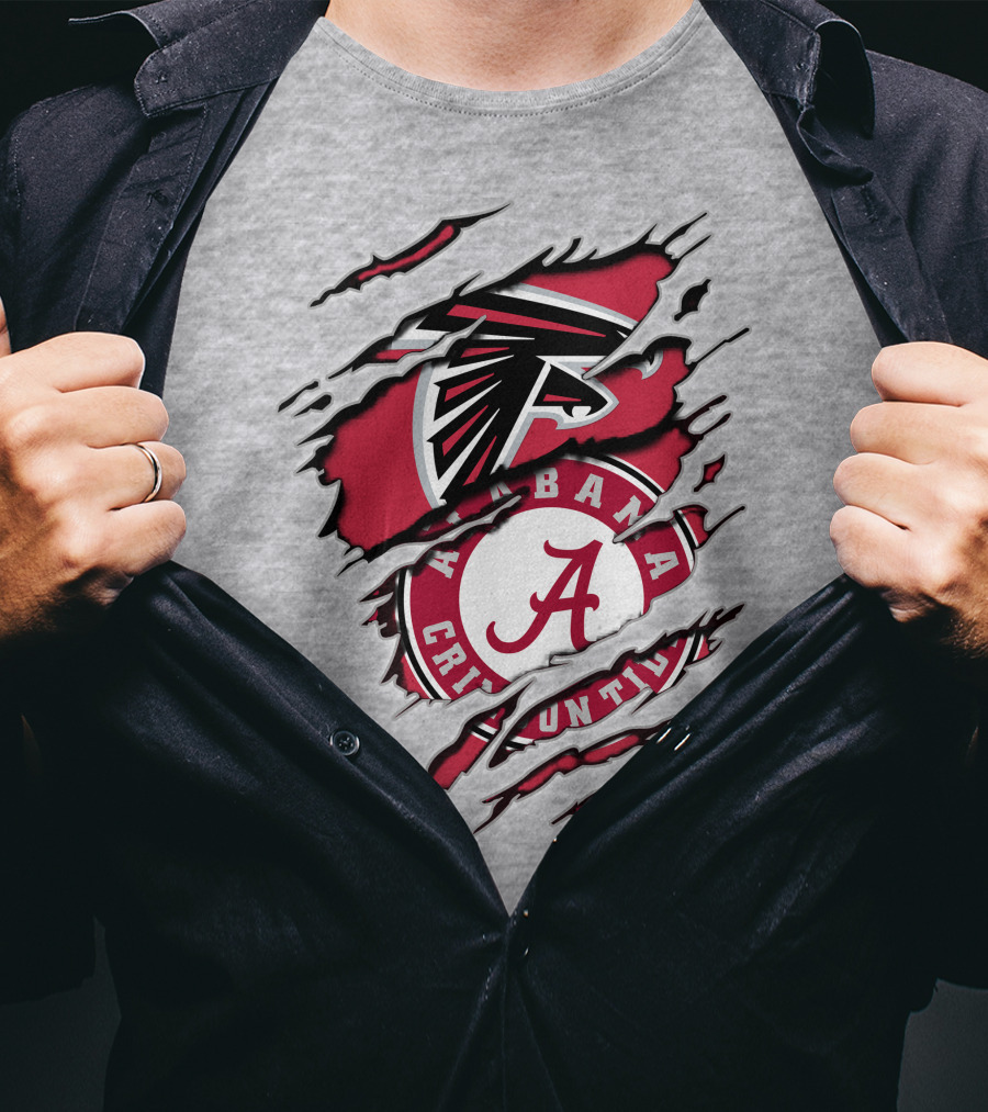 Falcons Alabama Crimson Tide Fan T-Shirt