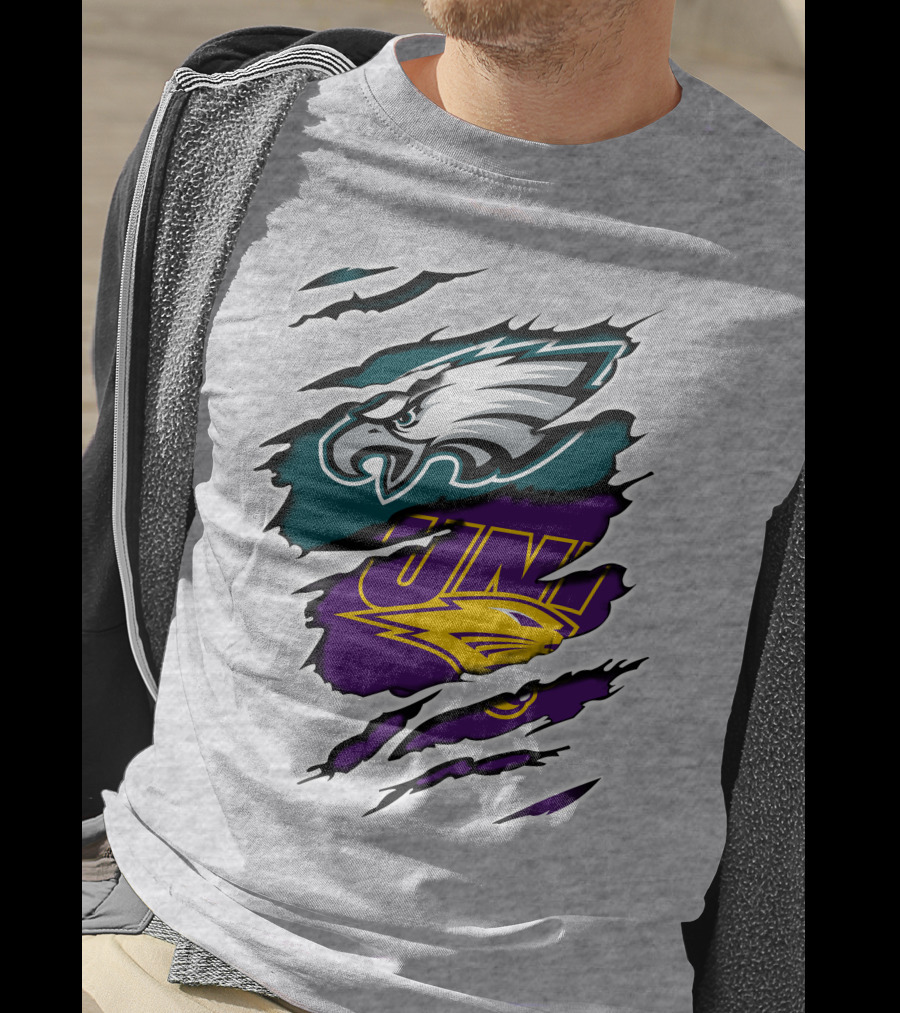Philadelphia Eagles UNI Panthers Claw Marks T-Shirt