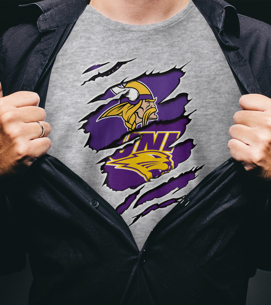 Vikings UNI Panthers Ripped Claw T-Shirt
