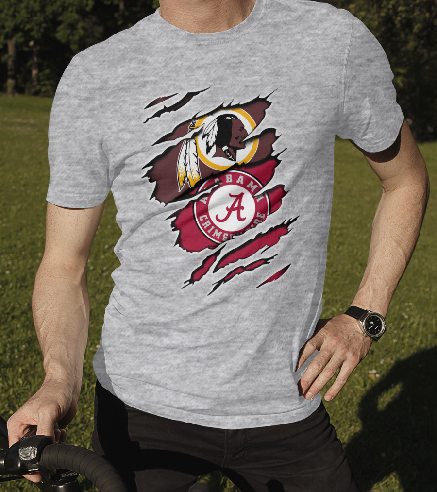 Washington Redskins Alabama Crimson Tide T-Shirt