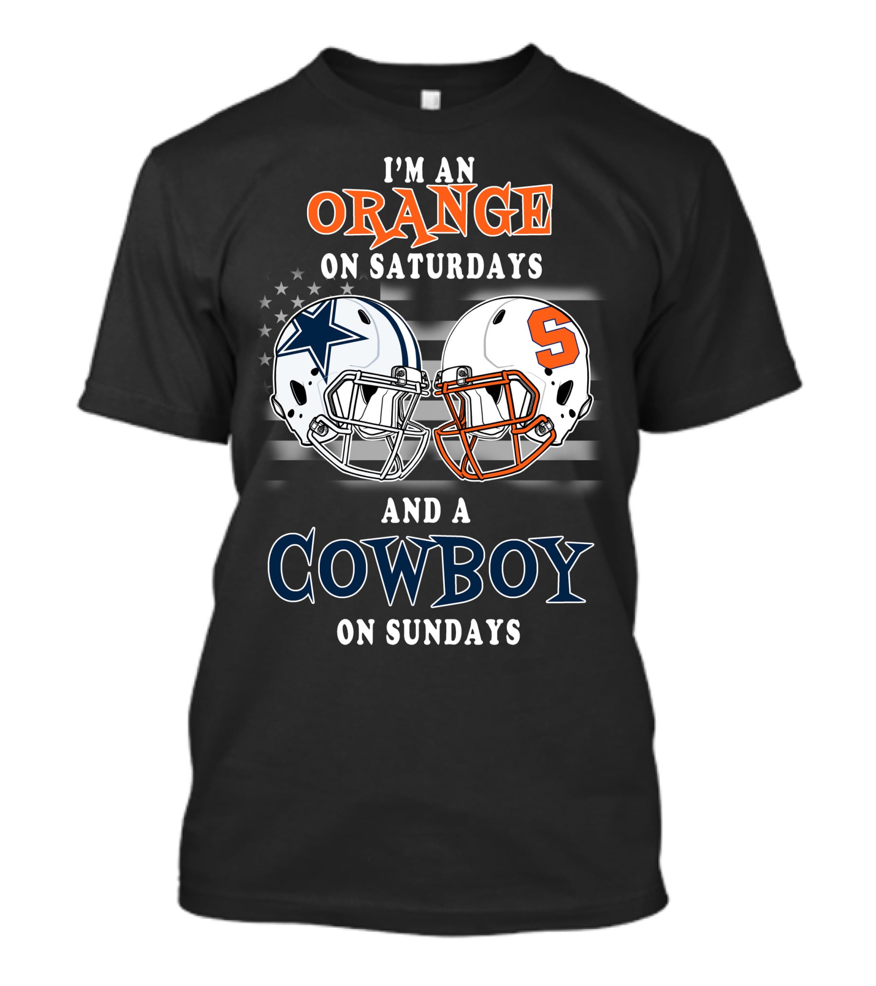 I'm An Orange On Saturdays And A Cowboy On Sundays T-Shirt