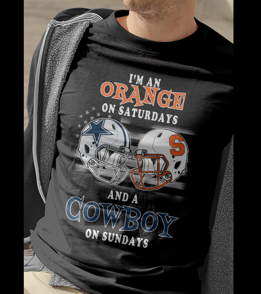 I'm An Orange On Saturdays And A Cowboy On Sundays T-Shirt
