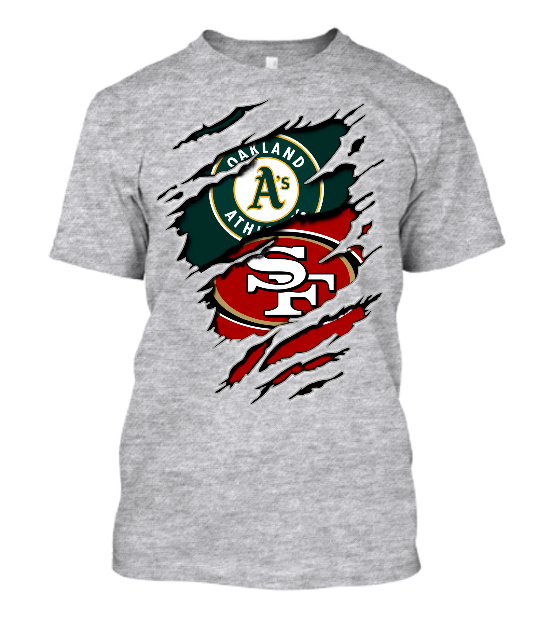 49ers Sf Oakland Athletics A’s Collaboration T-Shirt