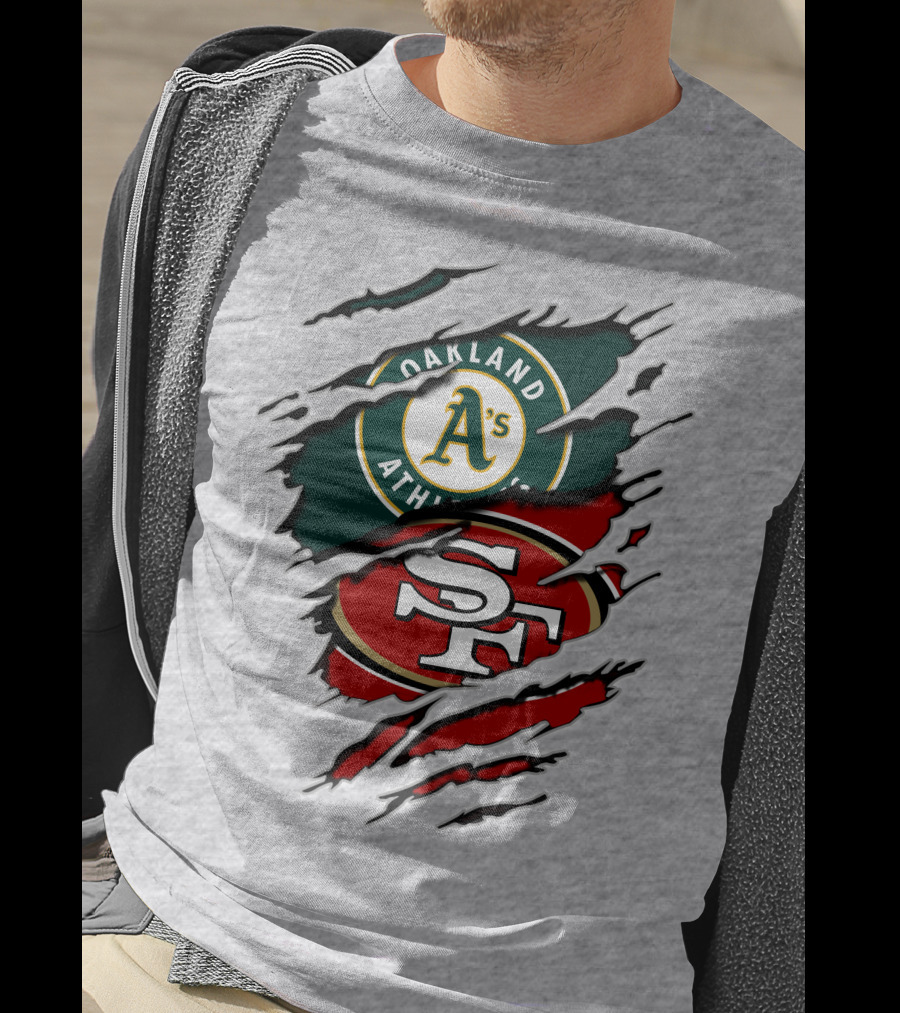 49ers Sf Oakland Athletics A’s Collaboration T-Shirt