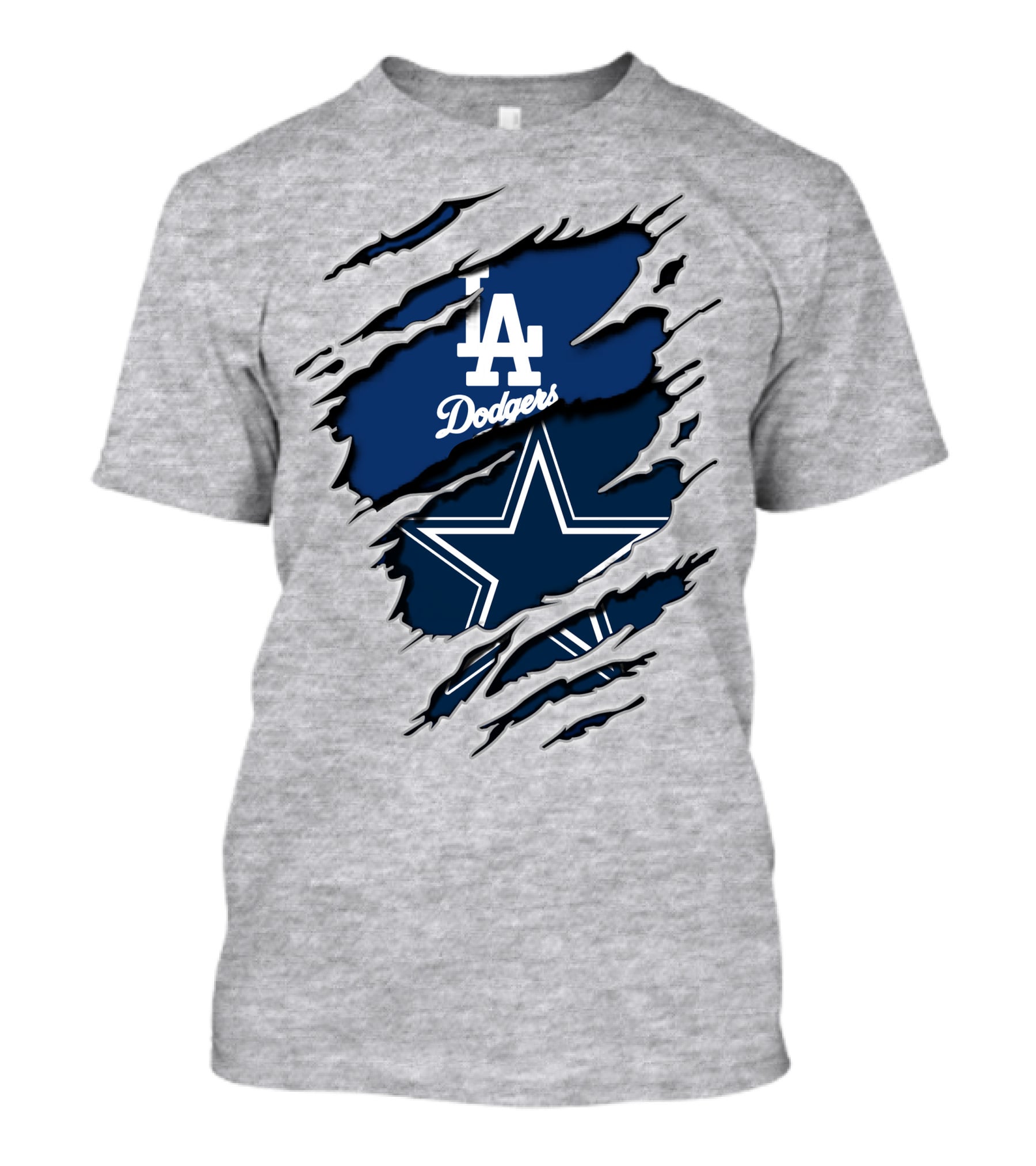 La Dodgers Cowboys Crossover T-Shirt