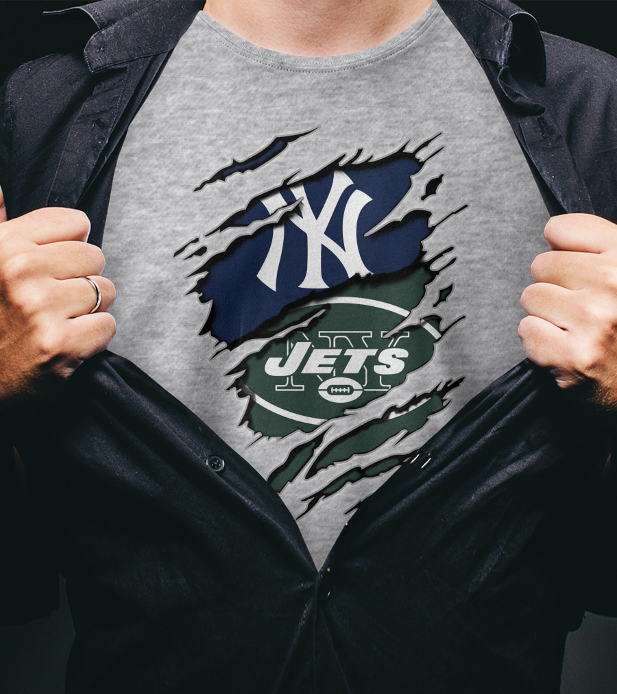 Yankees Jets Crossover T-Shirt