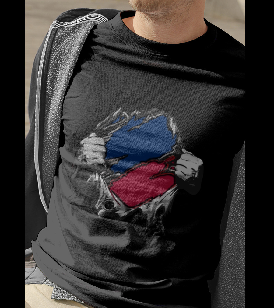 Bama Texas Dual Pride Peeking Hands T-Shirt