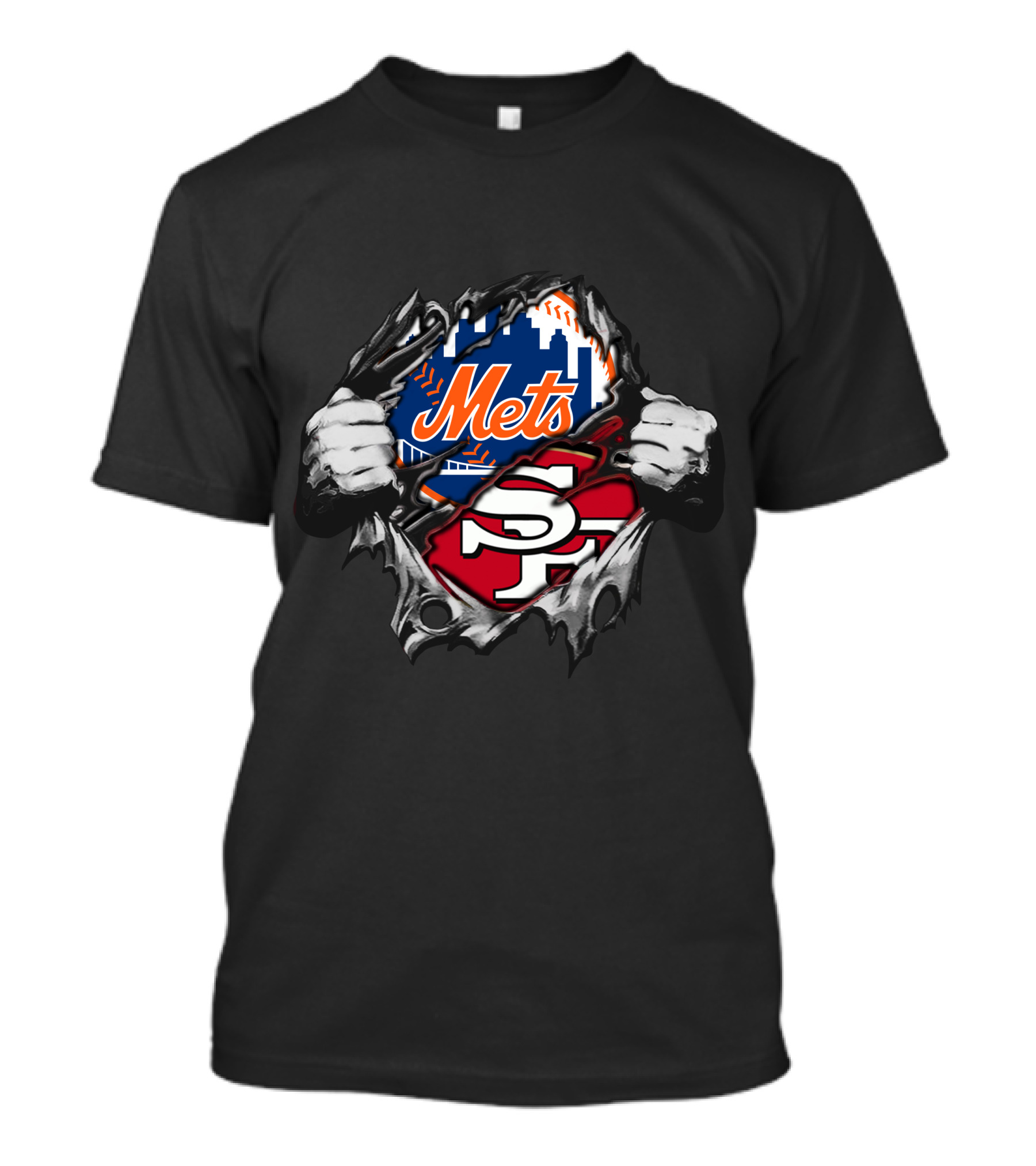Mets 49ers Dual Fan T-Shirt