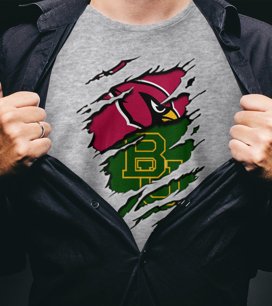 Arizona Cardinals Baylor Bears Blend T-Shirt