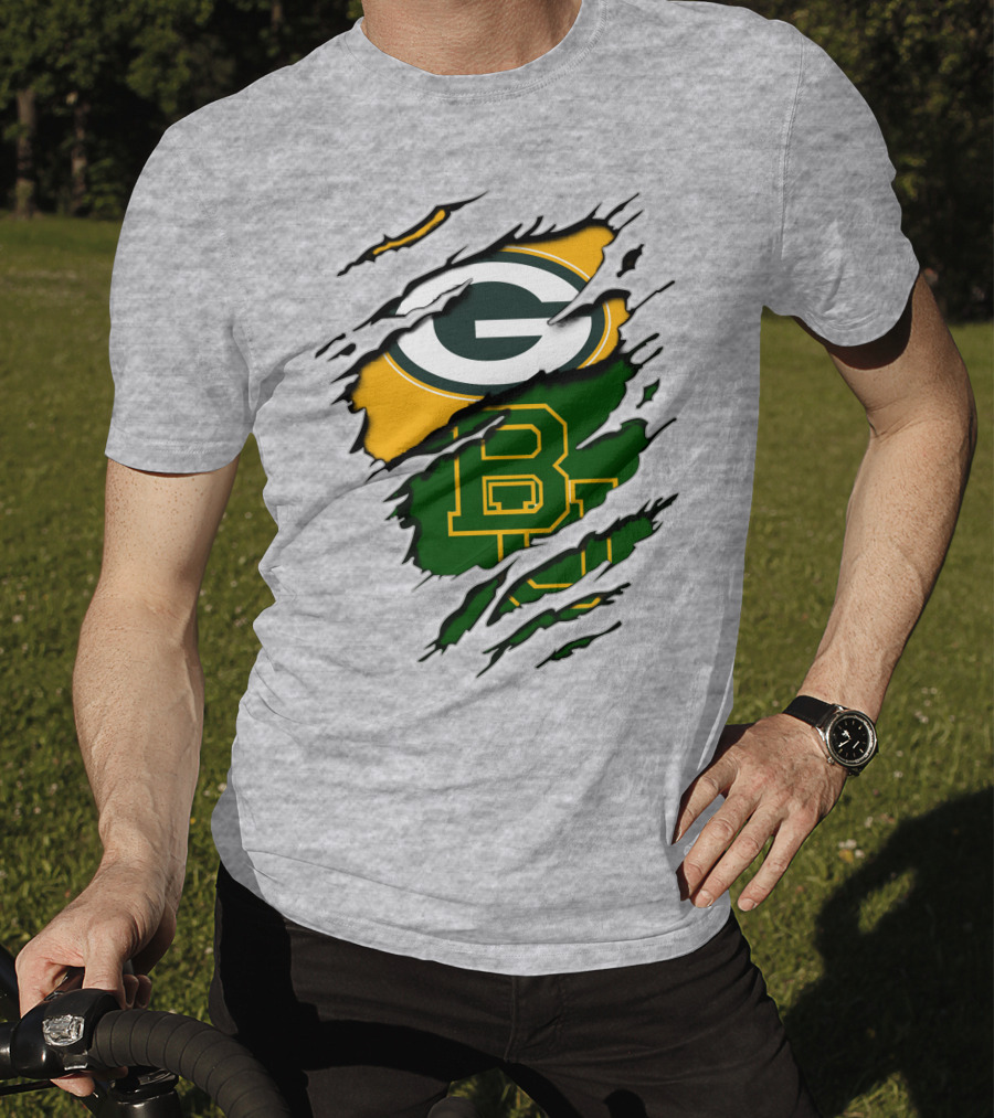 Green Bay Packers Baylor Bears T-Shirt