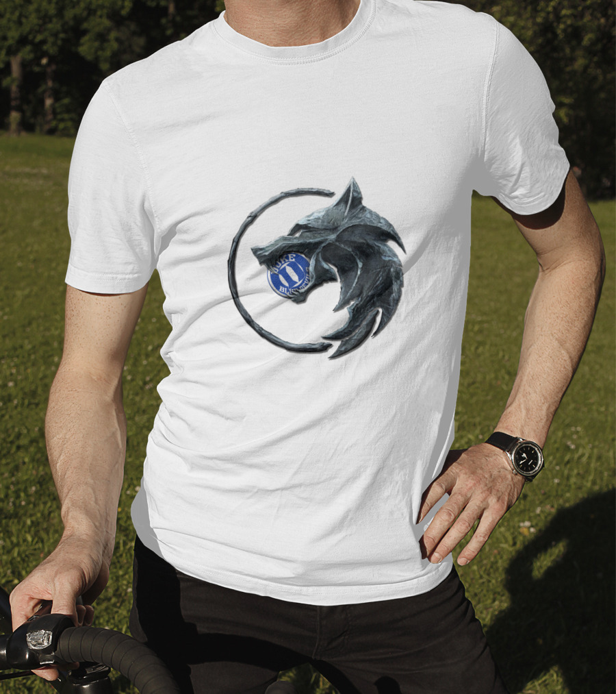 Duke Blue Devils Wolf Circle Crest Cht1Twnc1003 T-Shirt