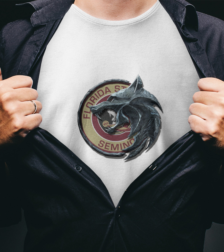 Florida State Seminoles Wolf Fusion T-Shirt