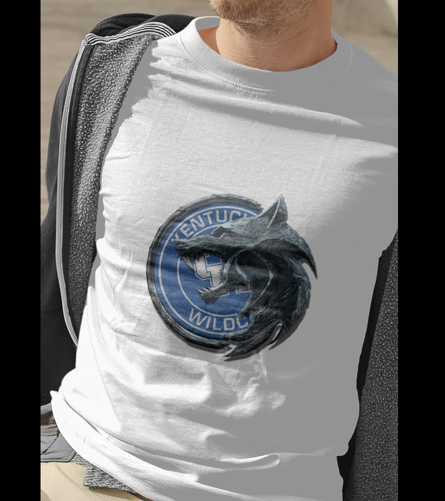 Kentucky Wildcats Ice Wolf Emblem Cht1Twnc2011 T-Shirt
