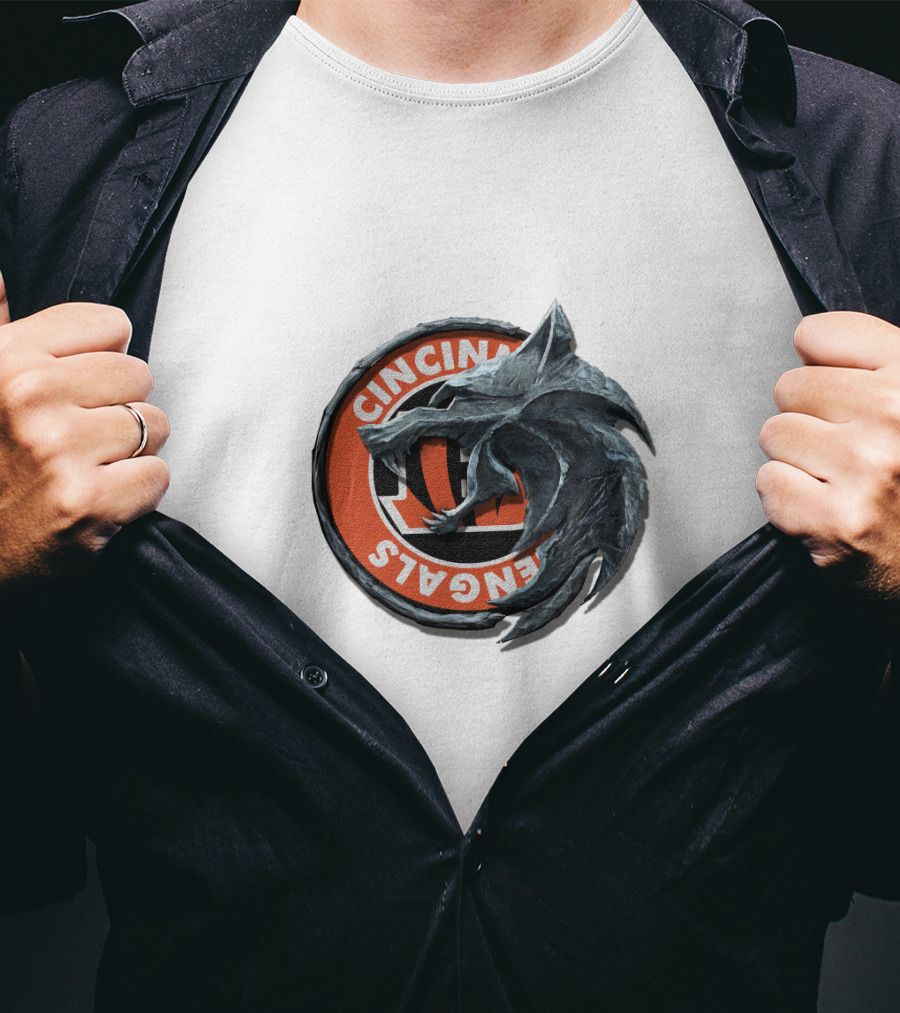 Cincinnati Bengals Nfl Wolf Logo Cht1Twnfl2007 T-Shirt