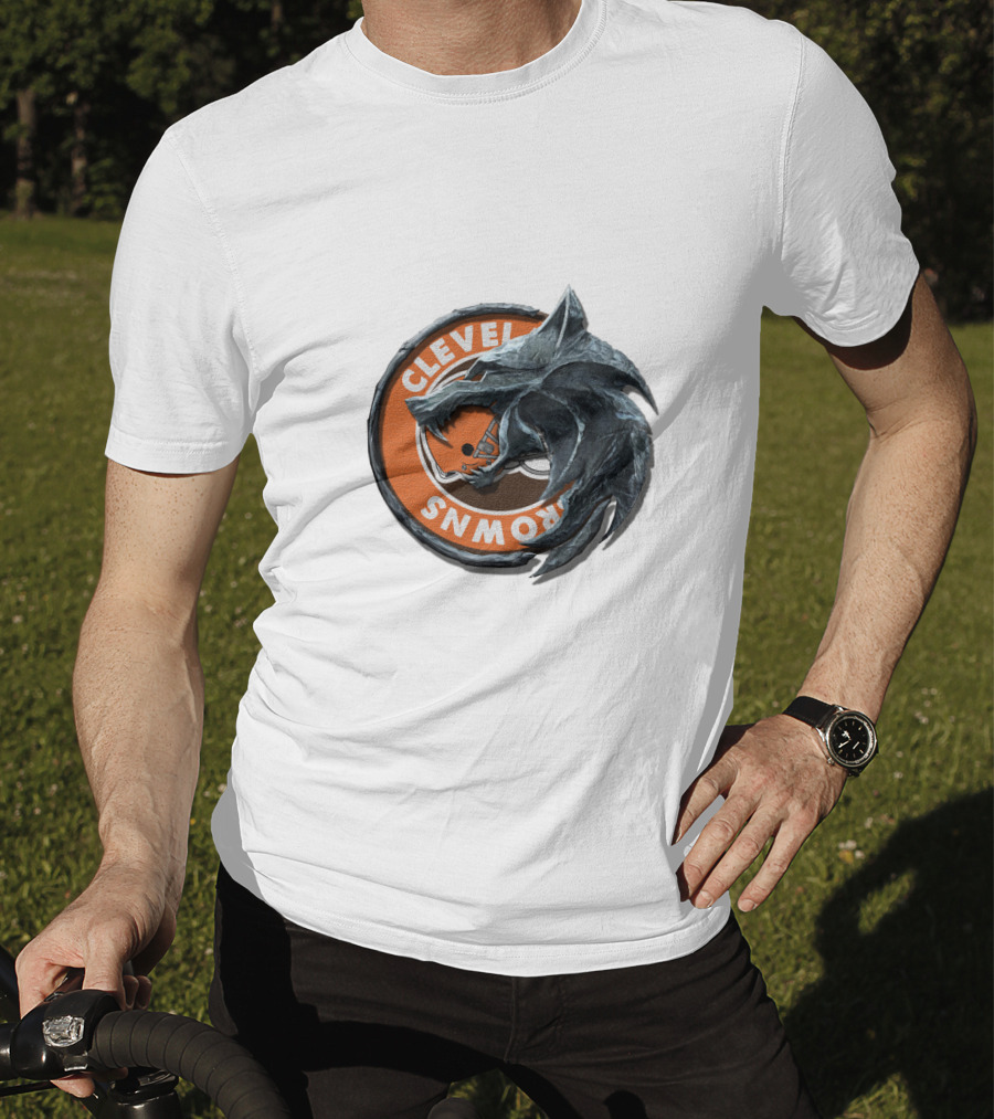 Cleveland Browns Wolf Emblem Nfl 2008 T-Shirt