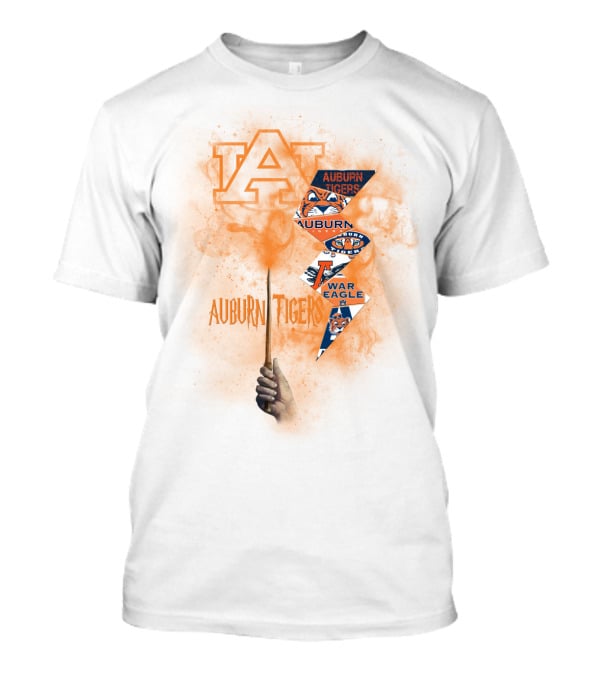 Auburn Tigers War Eagle Fan Spirit With Auburn A Symbol T-Shirt