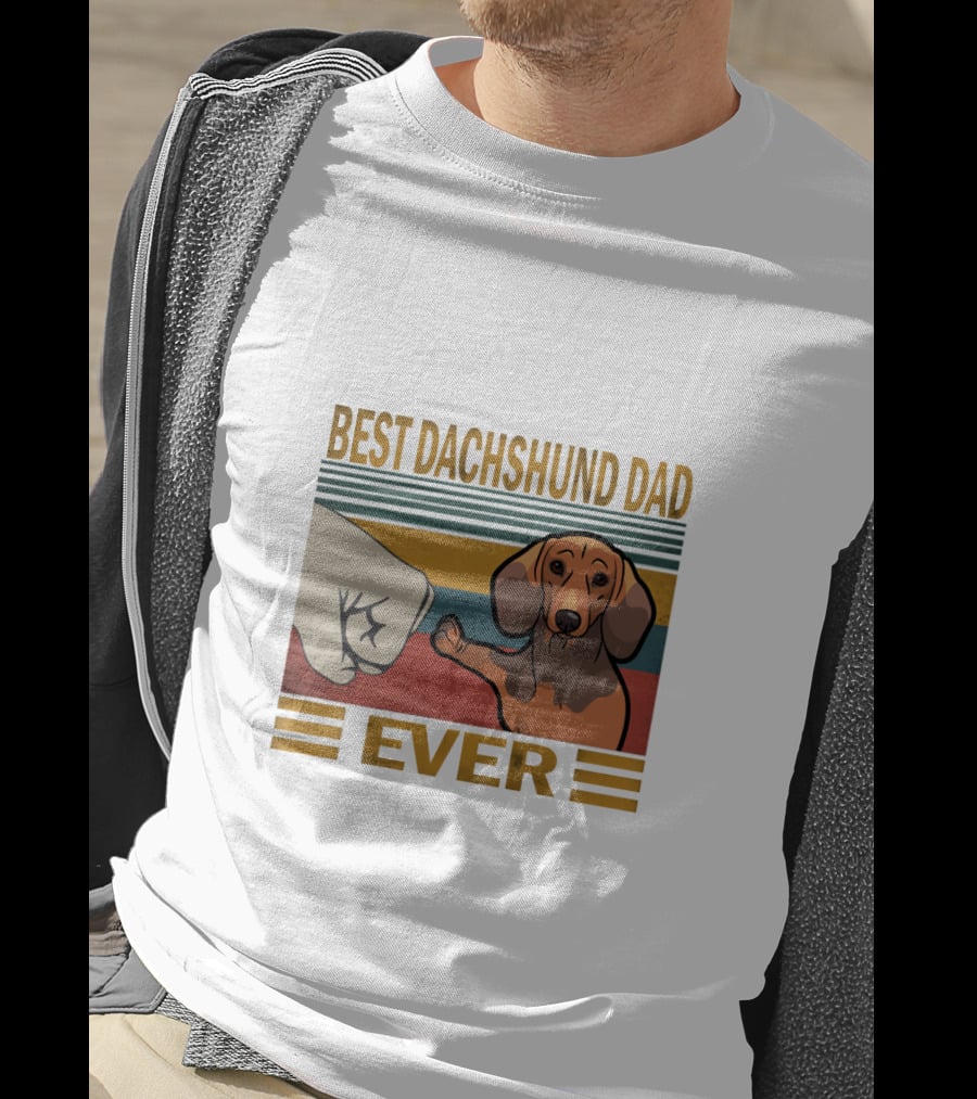 Best Dachshund Dad Ever T-Shirt