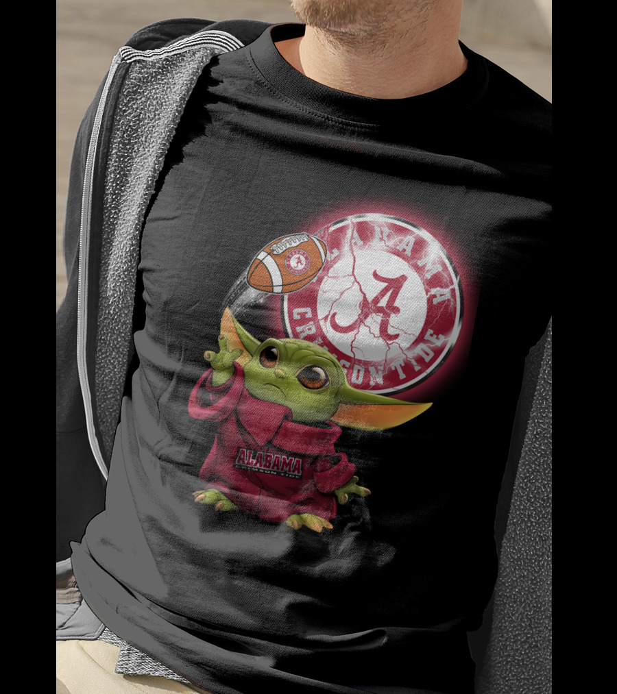 Alabama Crimson Tide Baby Alien Football Magic T-Shirt