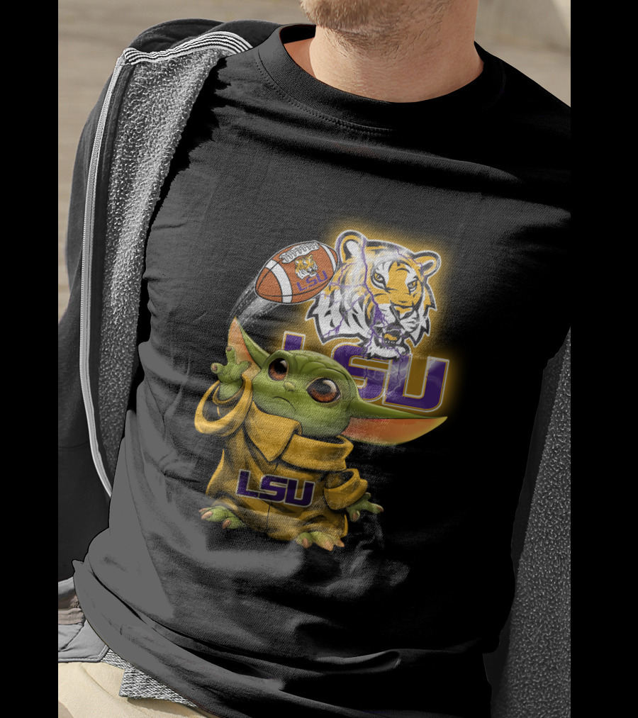 Lsu Tiger Football Baby Character Chtnca9014 T-Shirt