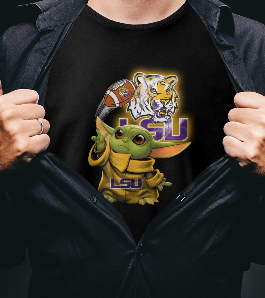 Lsu Tiger Football Baby Character Chtnca9014 T-Shirt