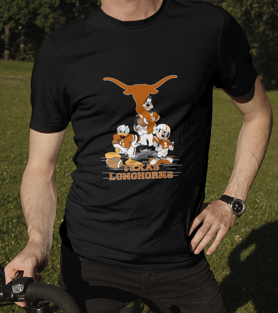 Texas Longhorns Football Characters T-Shirt