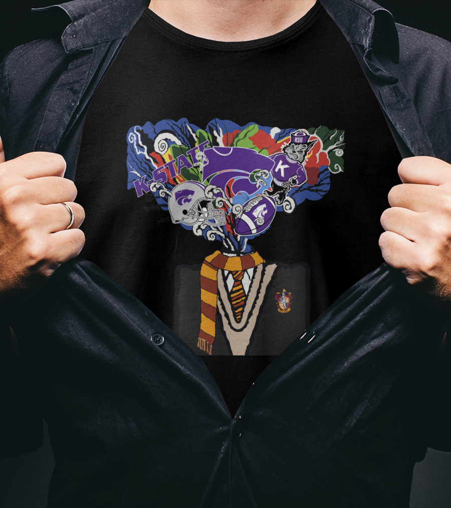 K-State Wildcats Hogwarts Integration T-Shirt