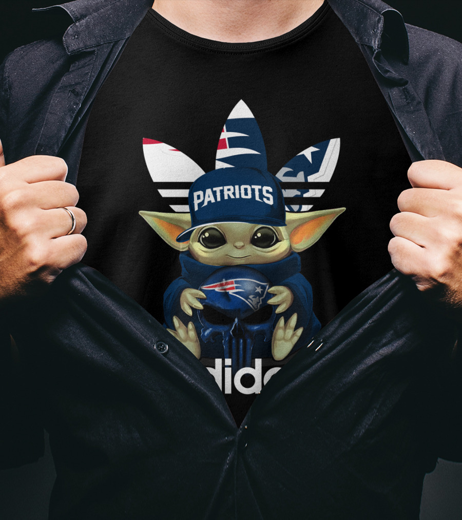 Patriots Yoda New England Fan Gear T-Shirt