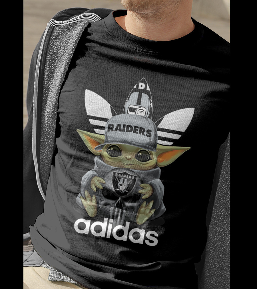 Raiders Yoda 1 Oakland Raiders T-Shirt