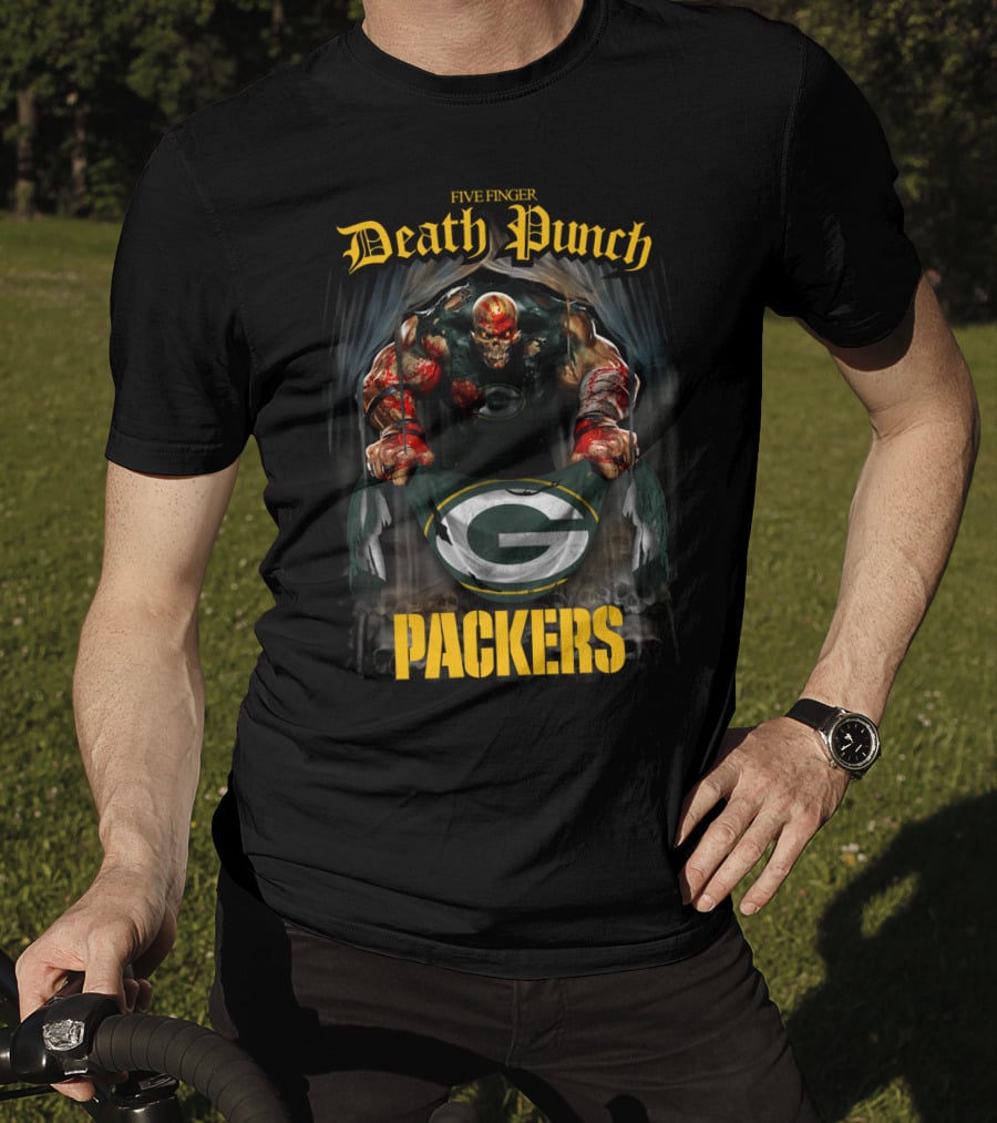 Five Finger Death Punch Green Bay Packers T-Shirt