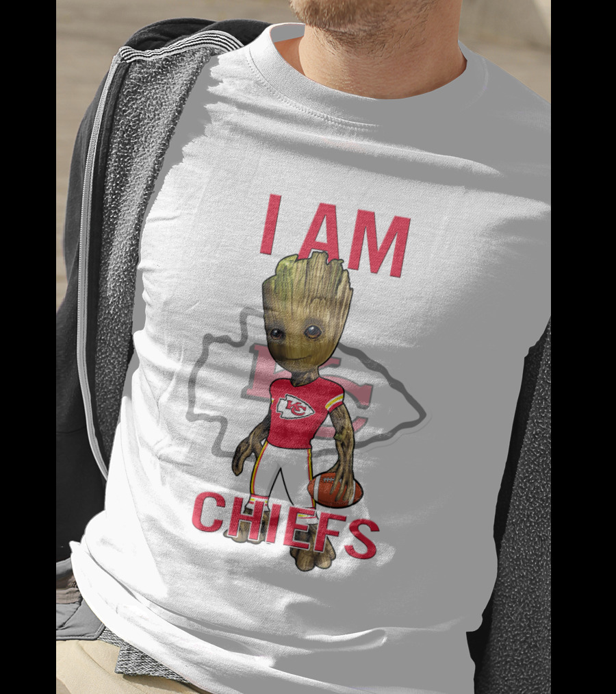 I Am Chiefs Groot Kansas City Chiefs T-Shirt