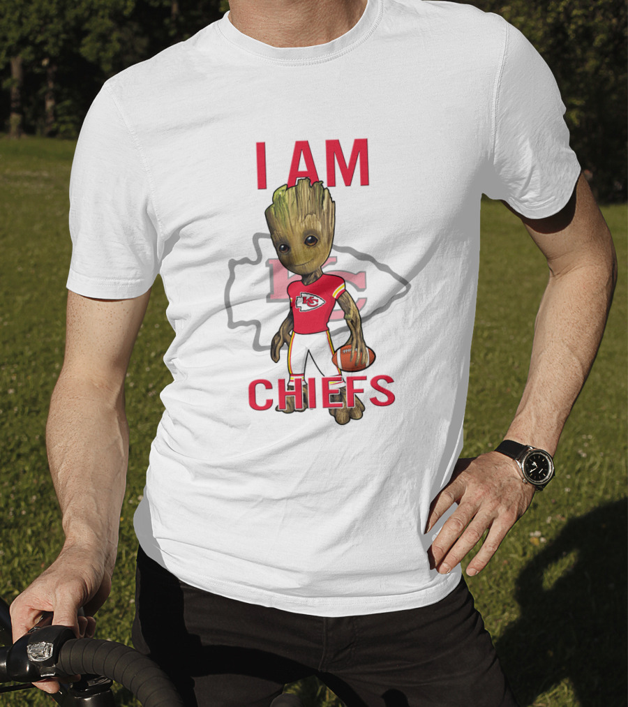 I Am Chiefs Groot Kansas City Chiefs T-Shirt