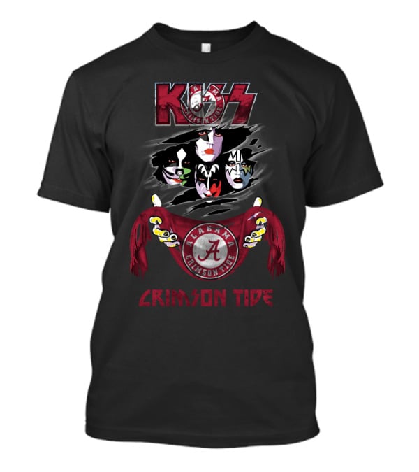 KISS Alabama Crimson Tide Ncaa T-Shirt