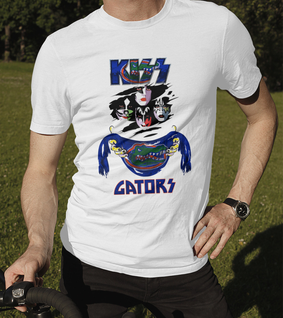 KISS Florida Gators Band Crossover T-Shirt