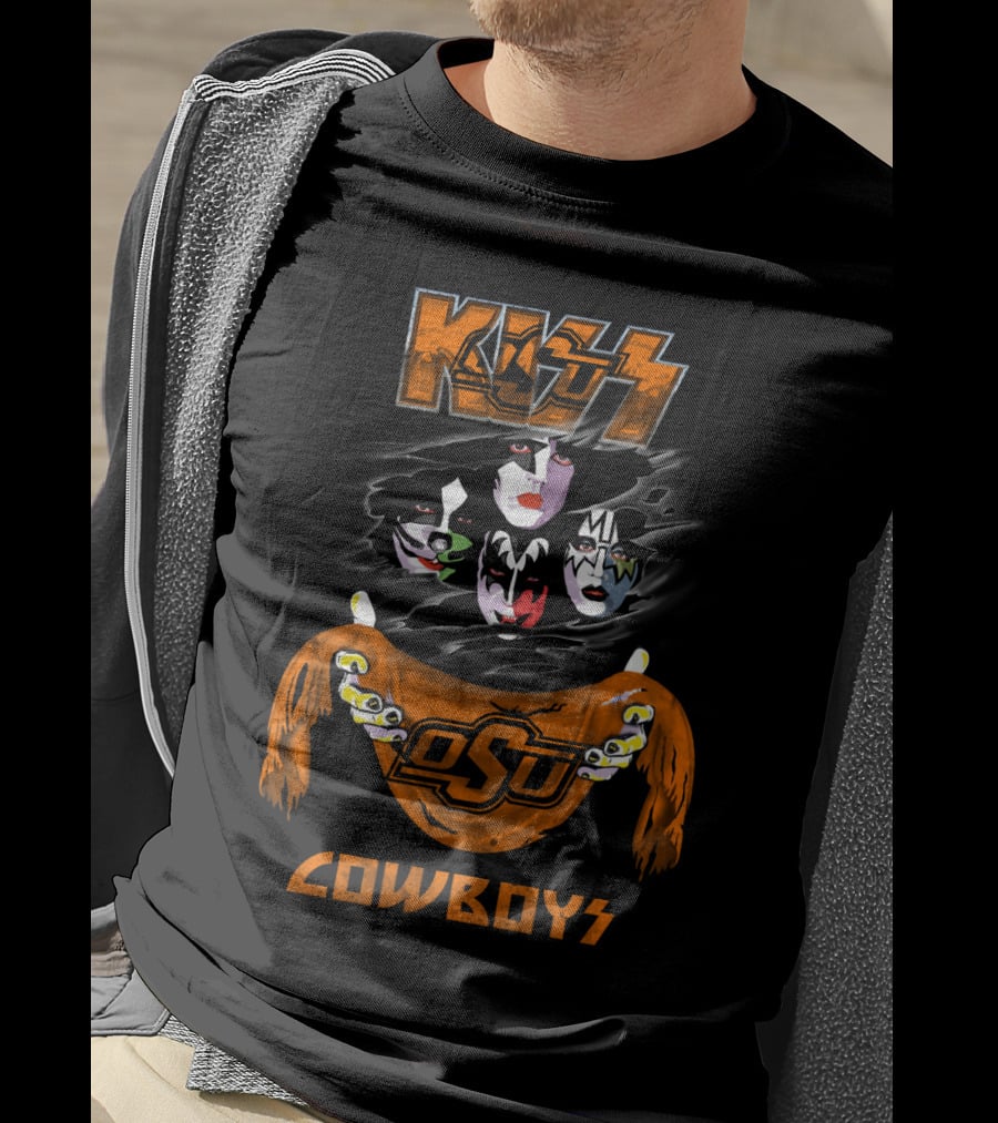 KISS OSU Cowboys Ncaa Oklahoma State T-Shirt