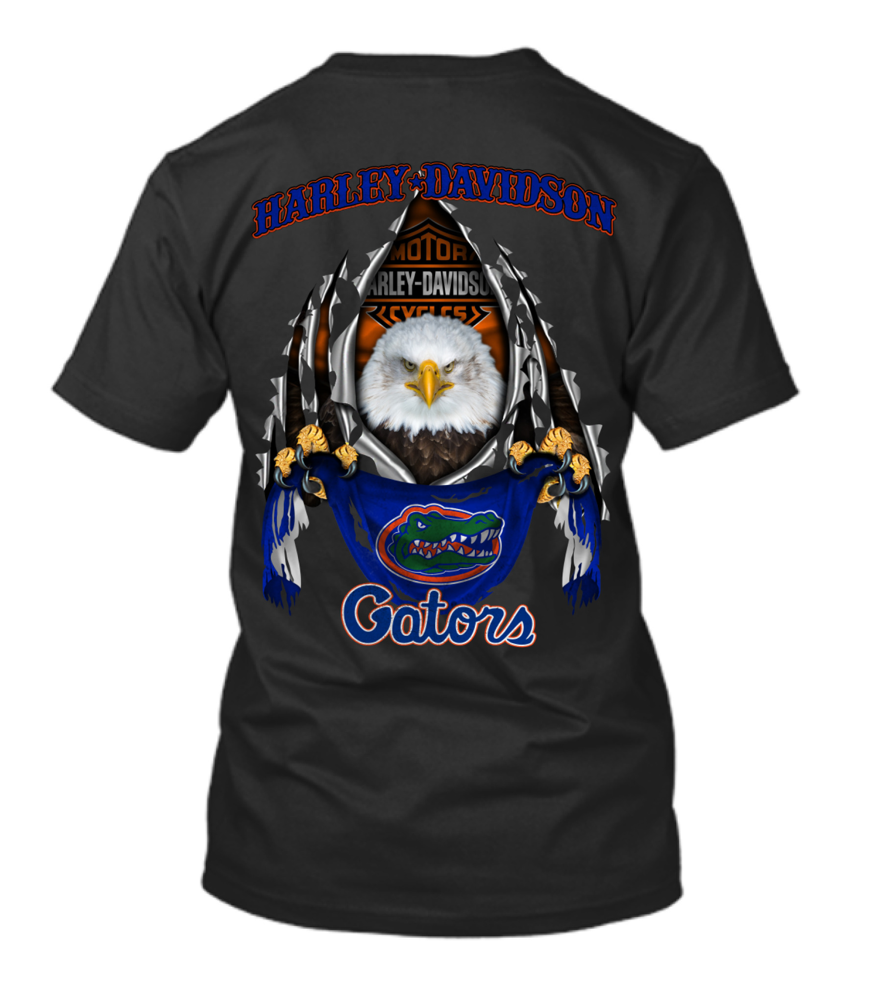 Harley Davidson Florida Gators Eagle T-Shirt