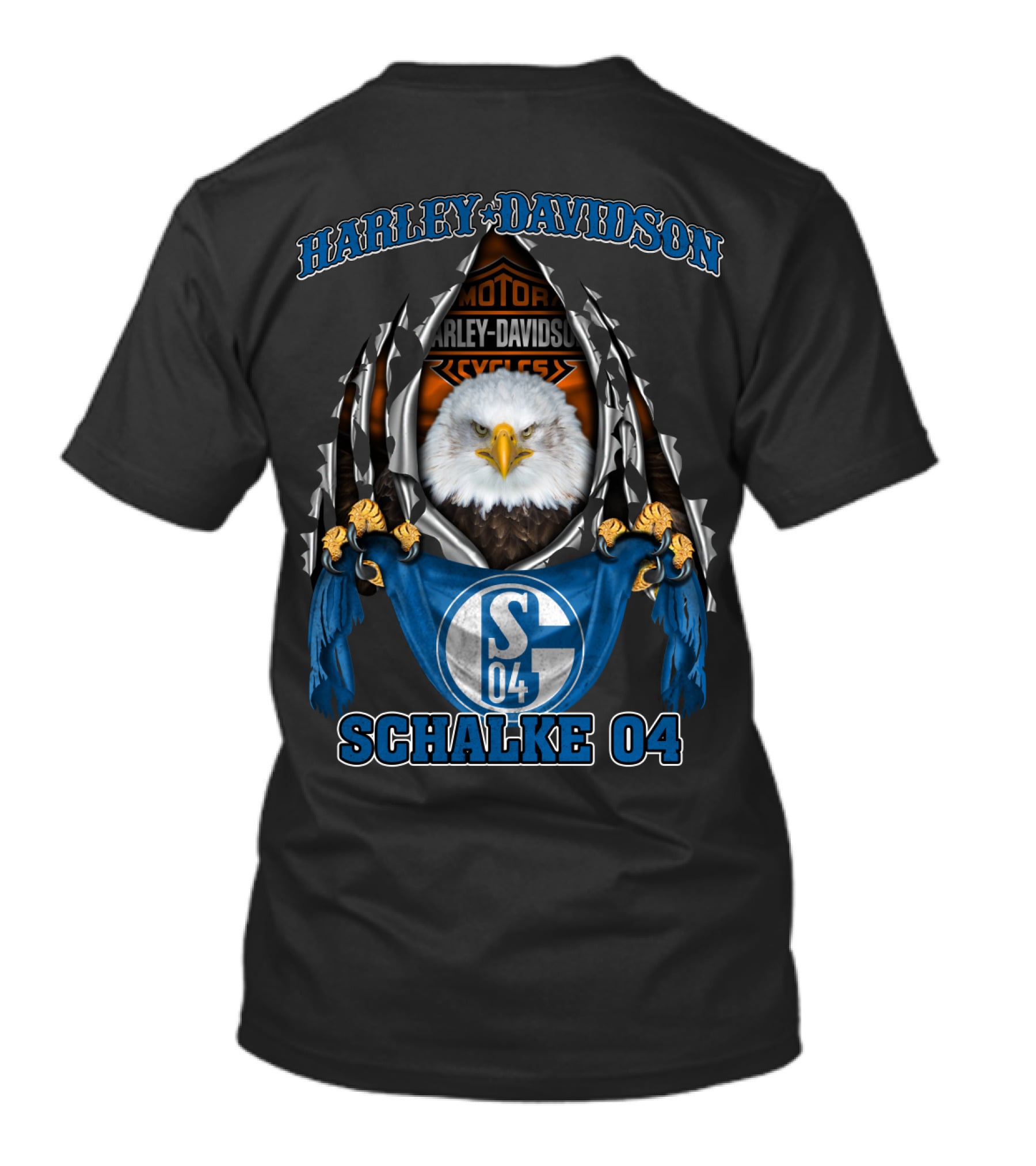 Harley Davidson Motor Cycles Schalke T-Shirt