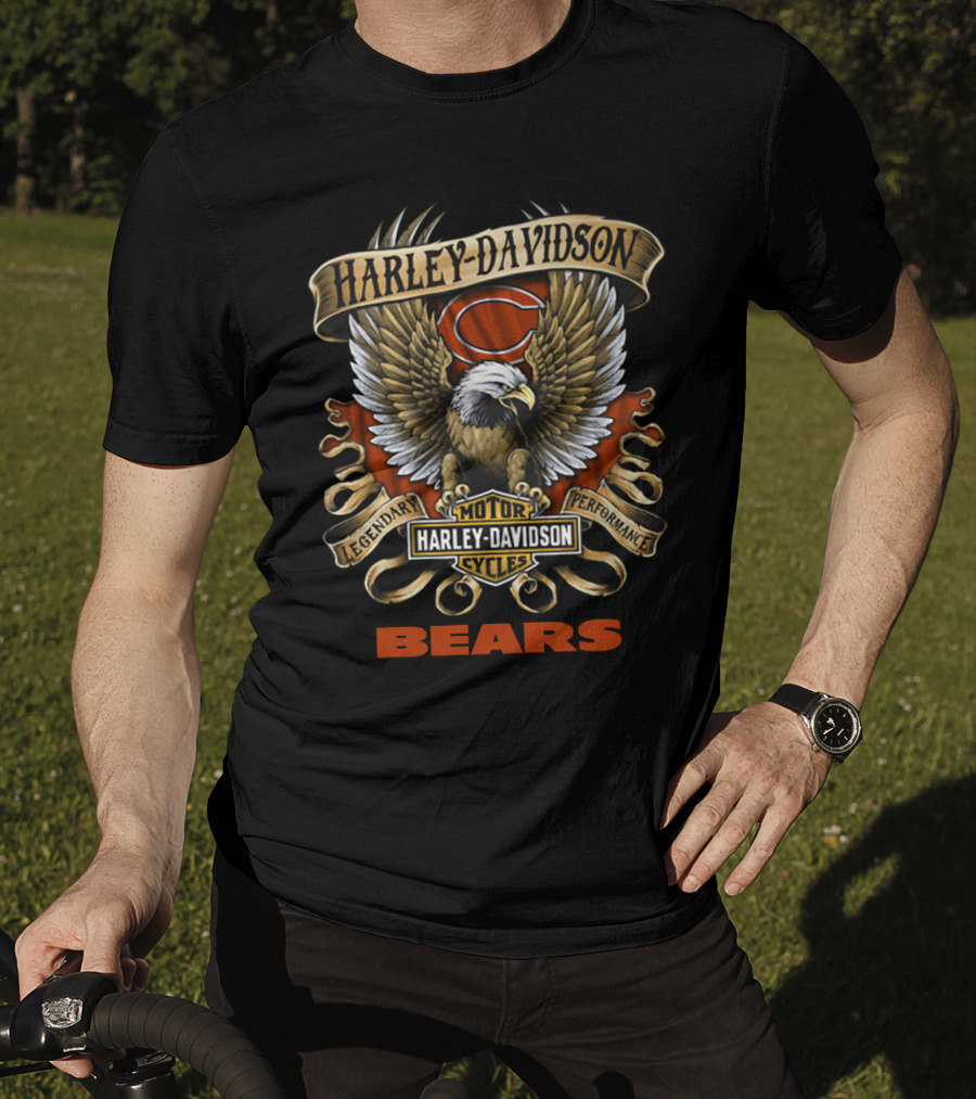 Harley Davidson Legendary Performance Bears T-Shirt