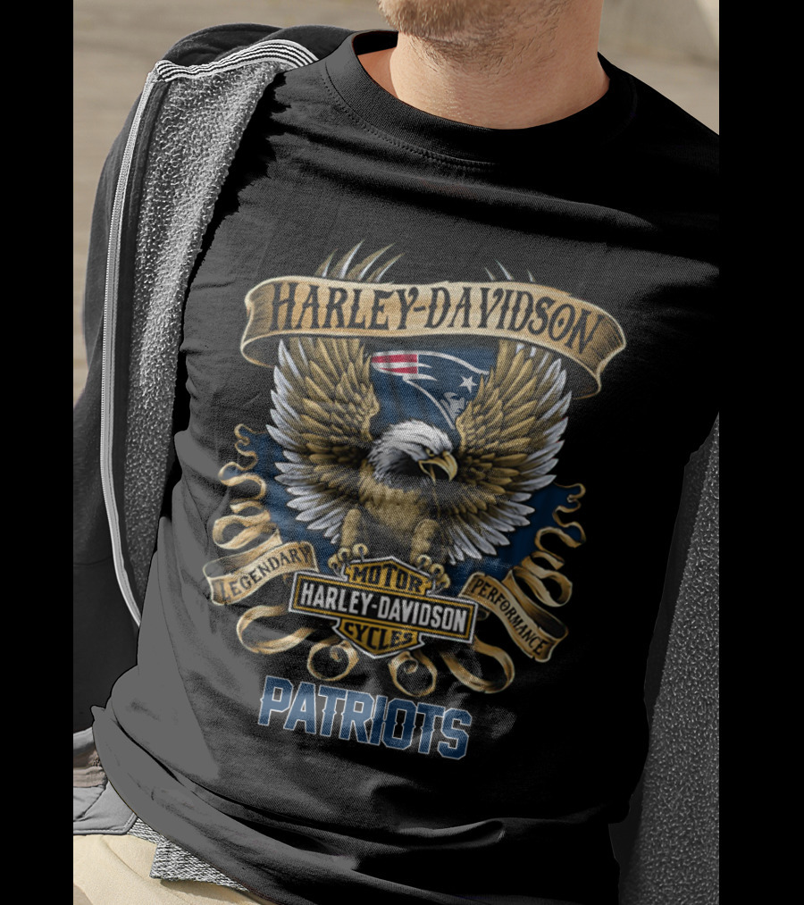 Harley Davidson Legendary Performance Patriots T-Shirt