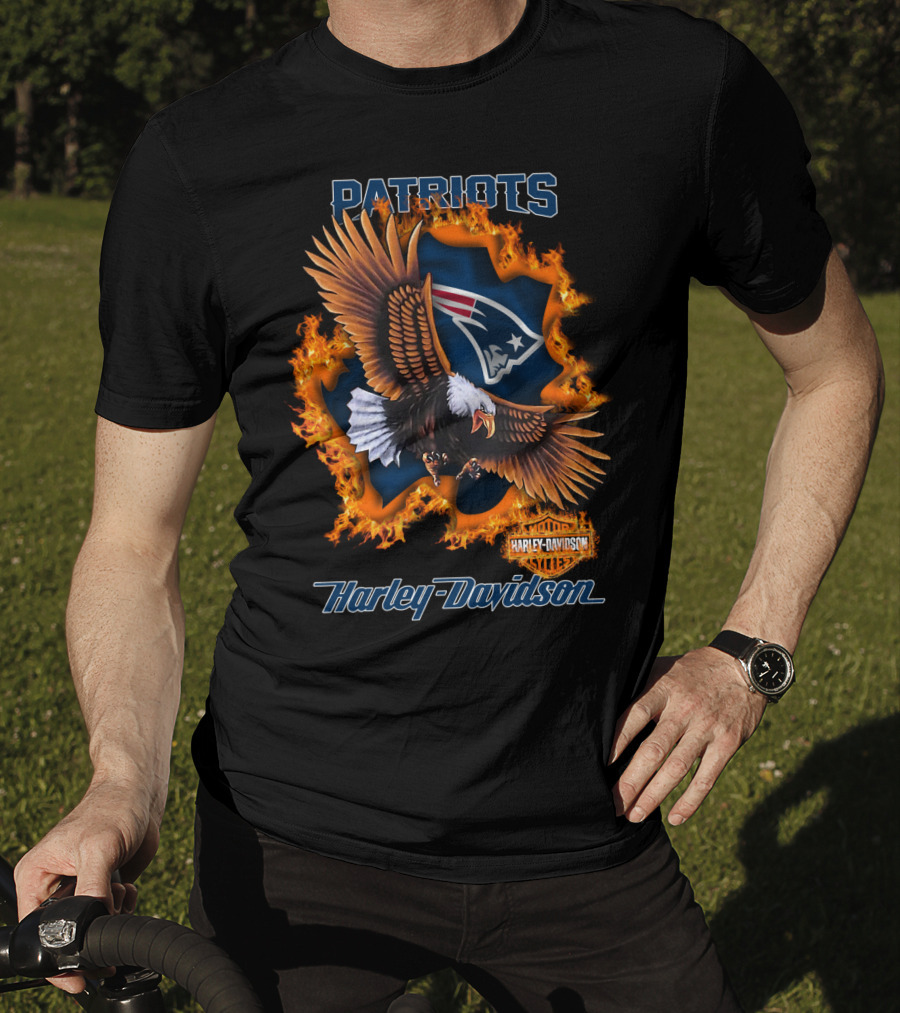 Patriots Harley Davidson New England Patriots T-Shirt