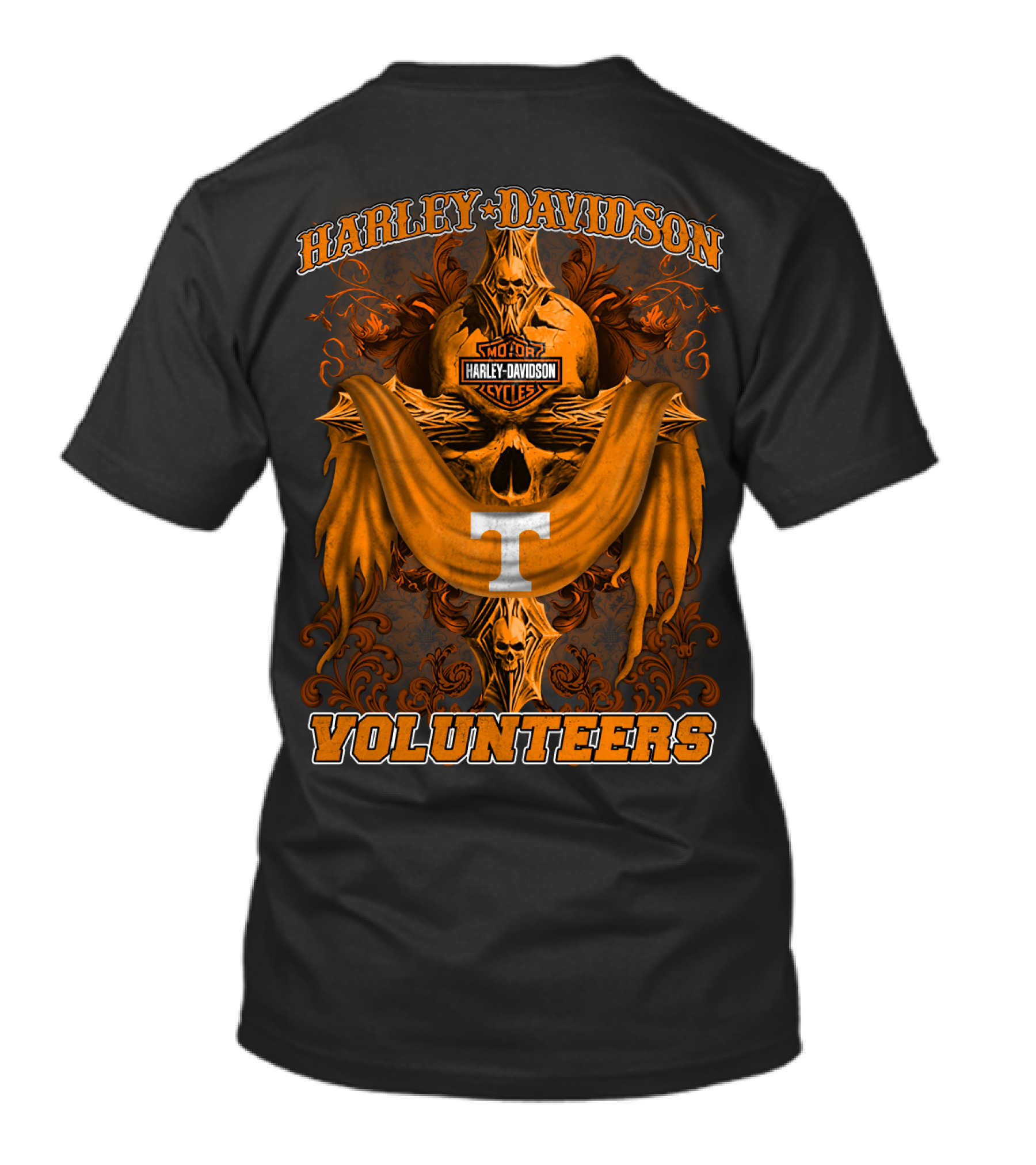 Harley Davidson Volunteers Tennessee Motorcycles T-Shirt