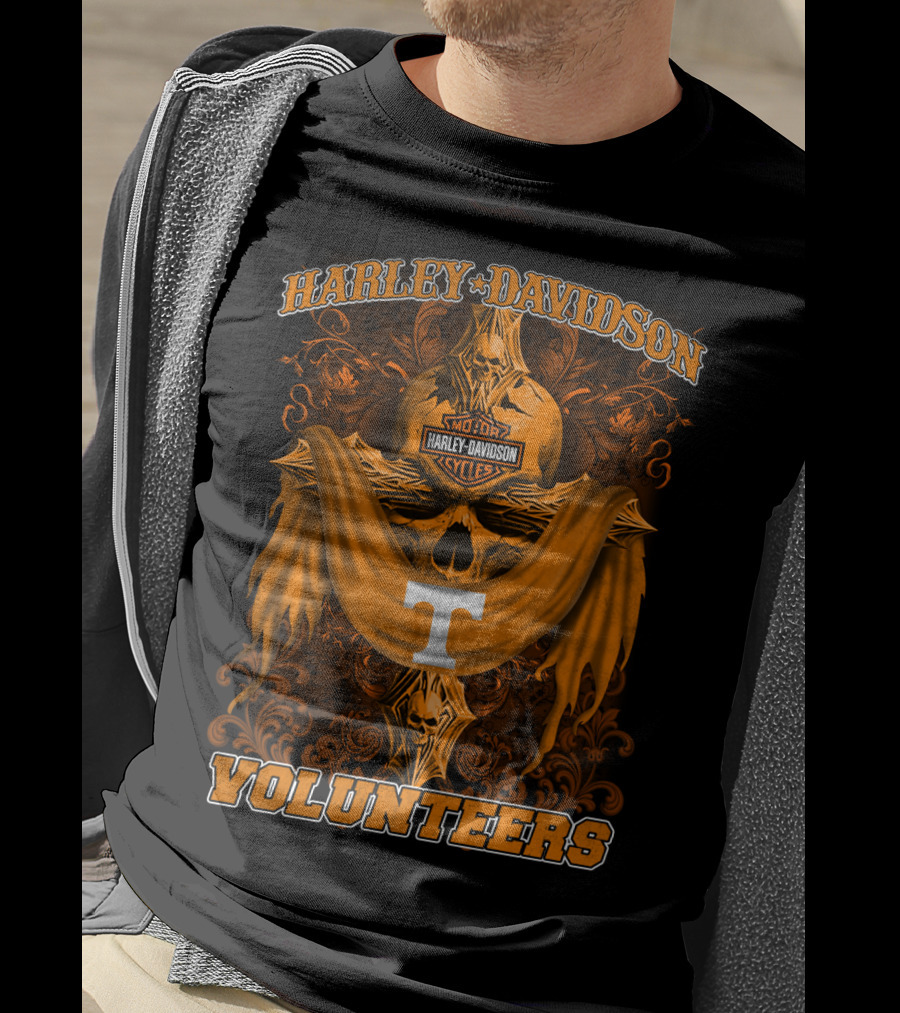 Harley Davidson Volunteers Tennessee Motorcycles T-Shirt