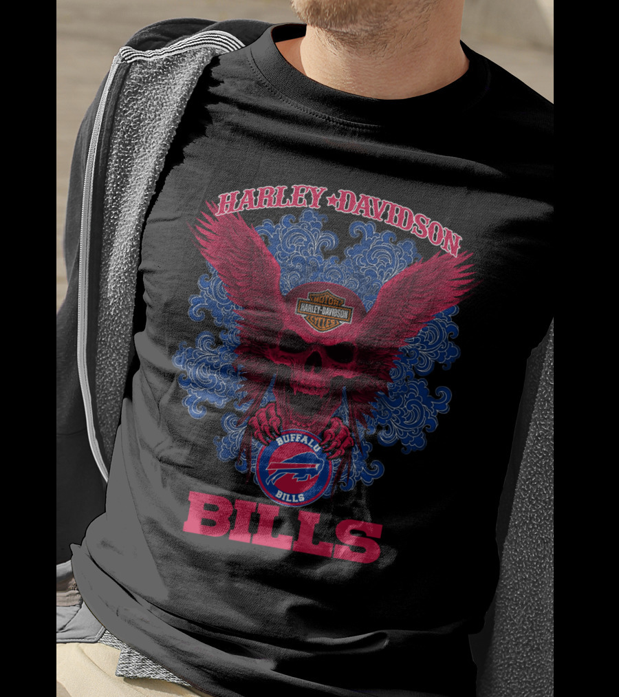 Harley Davidson Buffalo Bills T-Shirt