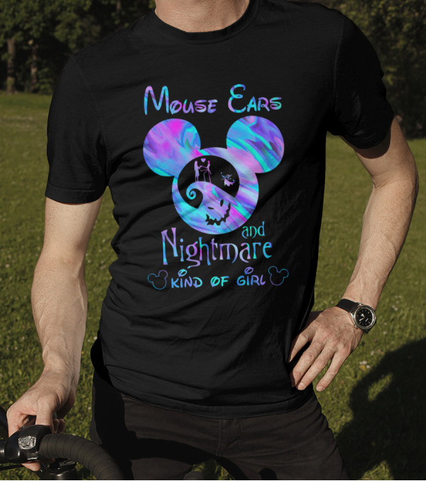 Mouse Ears And Nightmare Kind Of Girl T-Shirt