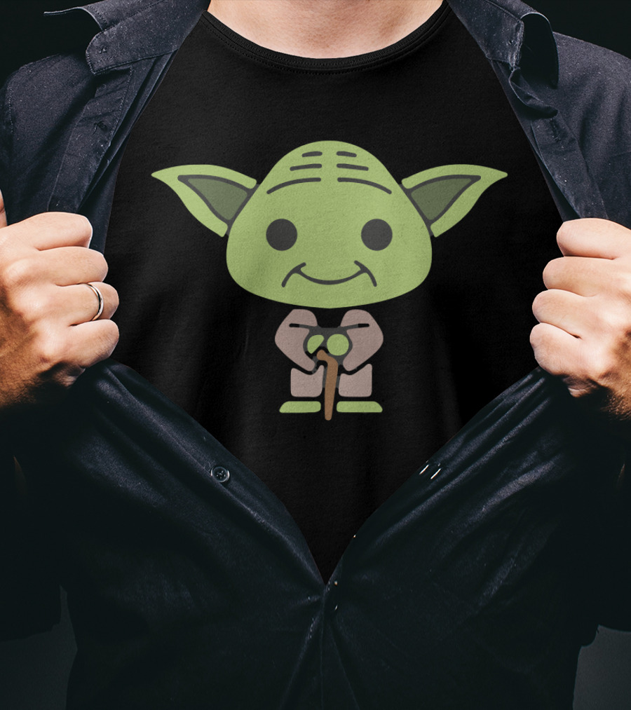 Yoda Hello Star Wars Pop Culture T-Shirt